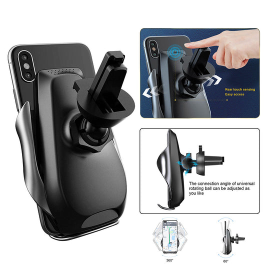 Cargador Inalámbrico para Auto con Sensor Infrarrojo 15W - Compatible Universal - Image 5