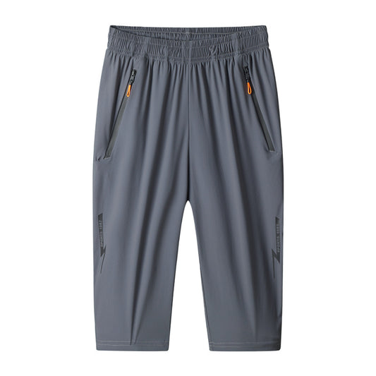 Pantalones Cortos Deportivos Hombre Tela Ice Silk