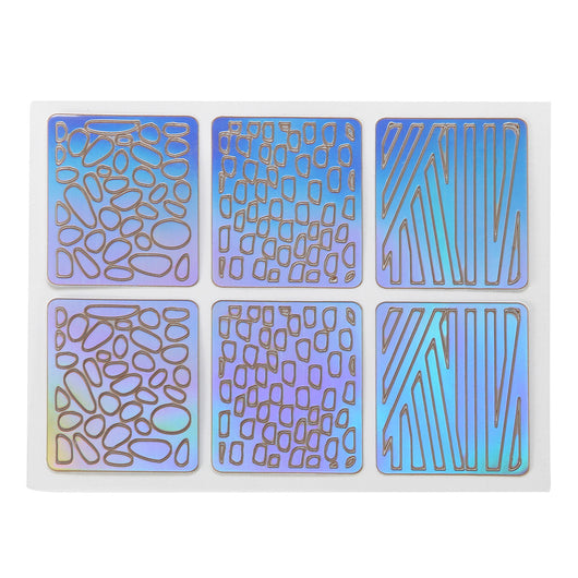 Plantilla de Estampado Hueco para Diseños de Uñas - Image 3
