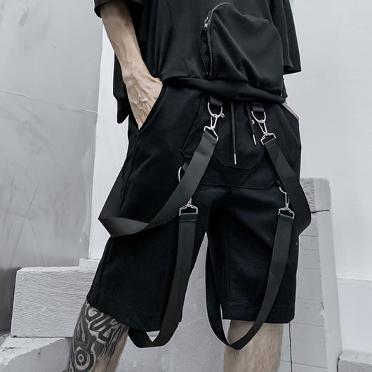 Shorts Cargo Estilo Urbano para Hombre - Pantalones Cortos Deportivos Rectos - Image 11