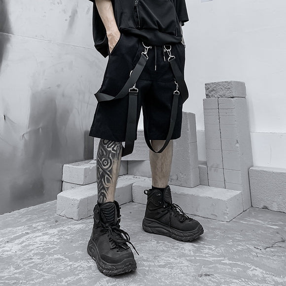 Shorts Cargo Estilo Urbano para Hombre - Pantalones Cortos Deportivos Rectos