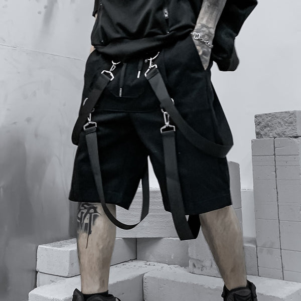 Shorts Cargo Estilo Urbano para Hombre - Pantalones Cortos Deportivos Rectos