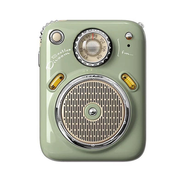Centro de Audio Inteligente 4 en 1: Altavoz Bluetooth, Radio y Cargador