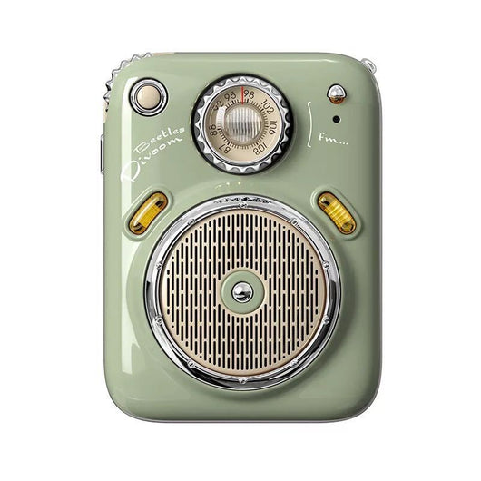 Centro de Audio Inteligente 4 en 1: Altavoz Bluetooth, Radio y Cargador