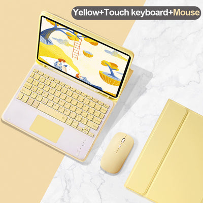 Teclado Bluetooth para Tablet con Protector y Ratón Dual Mode - Image 16
