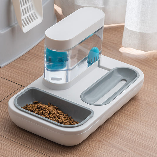 Bebedero y Comedero Automático para Gatos y Perros - Fuente de Agua 1.5L