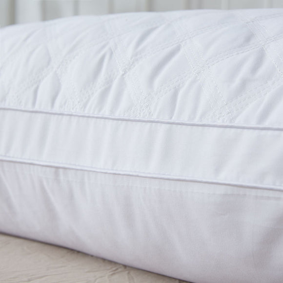 Almohada de Algodón Blanco Tridimensional Línea Premium
