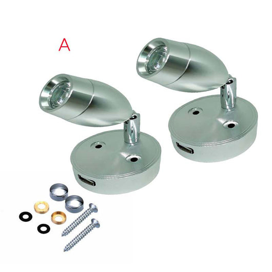 Luz de Lectura para Autocaravana con Control Táctil, Atenuador y Carga USB - Image 4