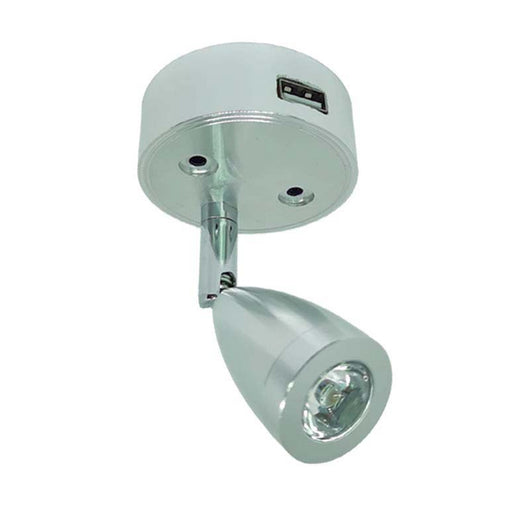 Luz de Lectura para Autocaravana con Control Táctil, Atenuador y Carga USB - Image 3