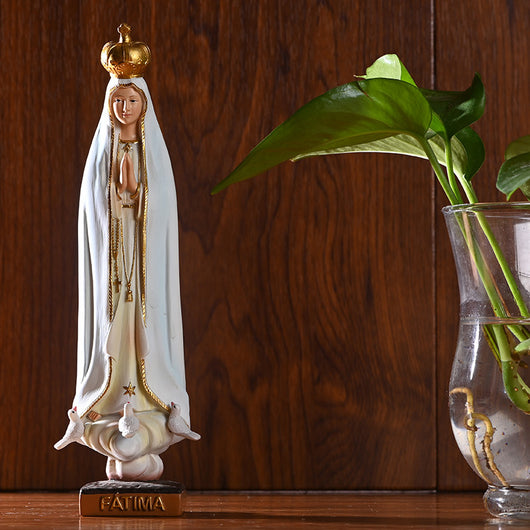 Figuras Religiosas de Resina - Vírgenes y Santos Europeos para Iglesias - Image 2