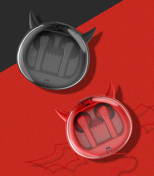 Auriculares Deportivos Inalámbricos Demonio Adorable