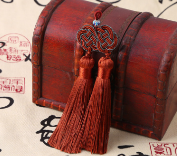 Dije Doble Nudo con Borlas - Joya de Abundancia y Protección - Image 21