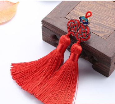 Dije Doble Nudo con Borlas - Joya de Abundancia y Protección - Image 5