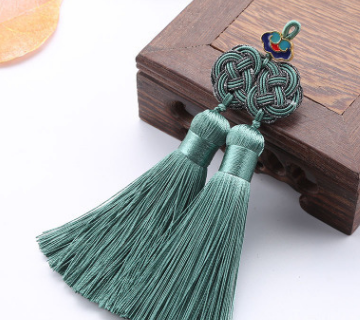 Dije Doble Nudo con Borlas - Joya de Abundancia y Protección - Image 8
