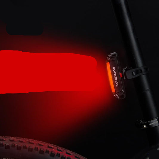 Luz Trasera de Seguridad USB para Bicicleta de Montaña - Image 2