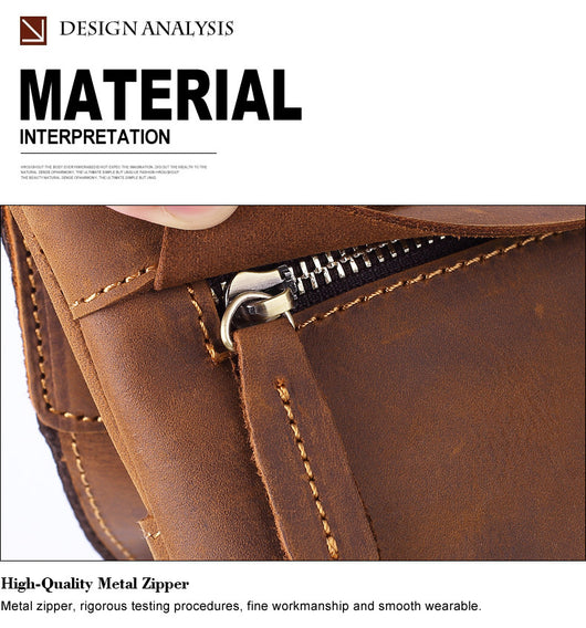 Bolsa Messenger de Cuero para Hombre - Estilo Coreano Multifuncional - Image 18