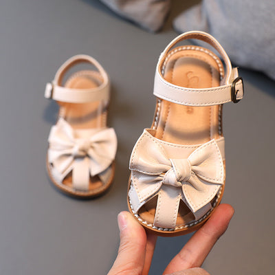 Sandalias Infantiles con Moño - Estilo Coreano Princesa Niña Verano - Image 11