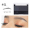 Polvo de Cejas Dual Waterproof DNM - Fórmula Larga Duración con Aplicador