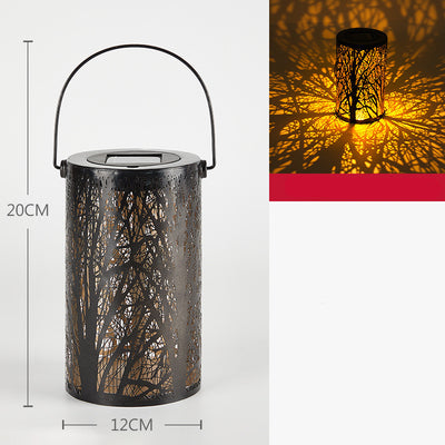 Lámpara Solar Decorativa para Jardín Exterior - Diseño Calado Impermeable - Image 10