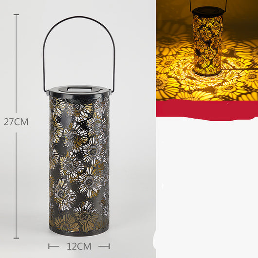 Lámpara Solar Decorativa para Jardín Exterior - Diseño Calado Impermeable - Image 7