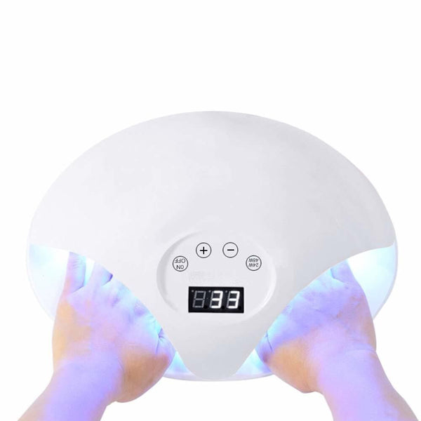 Lámpara UV LED Secadora de Uñas con Pegamento Gel Profesional
