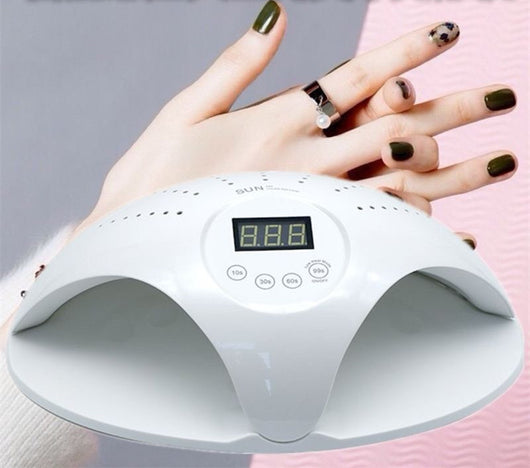 Lámpara UV LED Secadora de Uñas con Pegamento Gel Profesional - Image 4