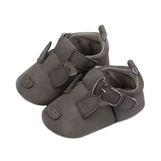 Zapatos Suaves para Bebé y Niño Pequeño con Diseño Animal Retro en Cuero Nobuk - Image 21
