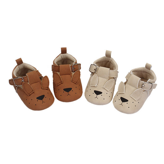 Zapatos Suaves para Bebé y Niño Pequeño con Diseño Animal Retro en Cuero Nobuk - Image 20