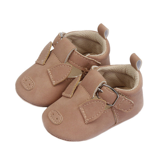 Zapatos Suaves para Bebé y Niño Pequeño con Diseño Animal Retro en Cuero Nobuk - Image 23