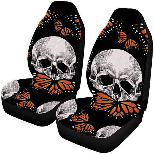 Funda Universal para Asiento de Auto con Diseño Calavera Clásico - Image 9