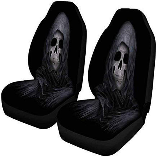 Funda Universal para Asiento de Auto con Diseño Calavera Clásico - Image 10