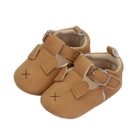Zapatos Suaves para Bebé y Niño Pequeño con Diseño Animal Retro en Cuero Nobuk - Image 9