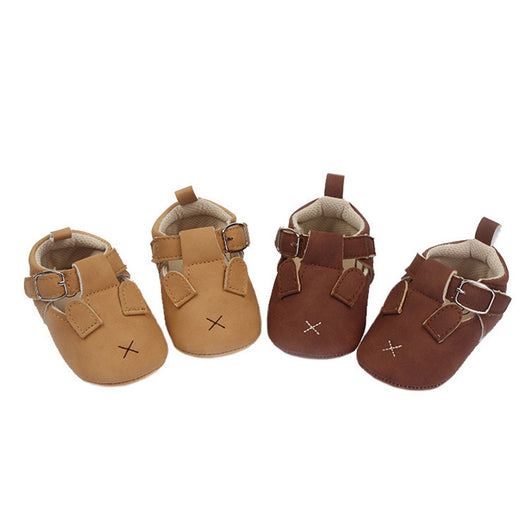 Zapatos Suaves para Bebé y Niño Pequeño con Diseño Animal Retro en Cuero Nobuk - Image 13
