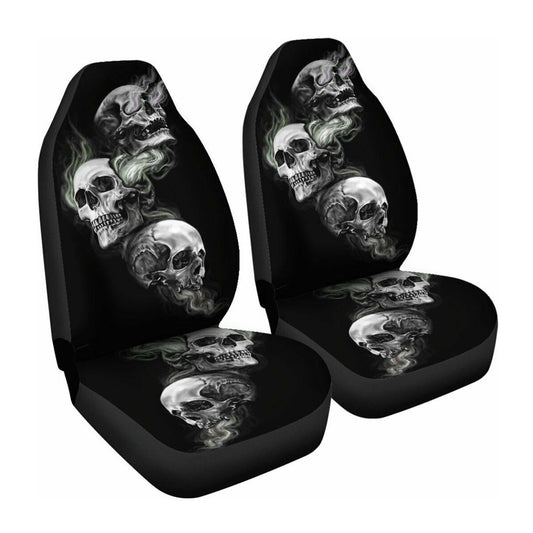 Funda Universal para Asiento de Auto con Diseño Calavera Clásico