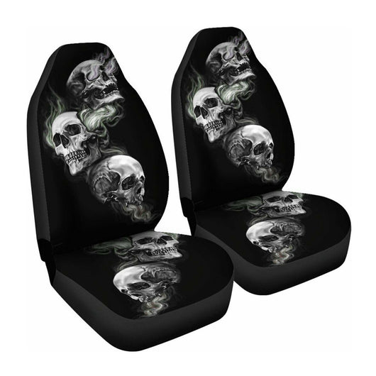 Funda Universal para Asiento de Auto con Diseño Calavera Clásico