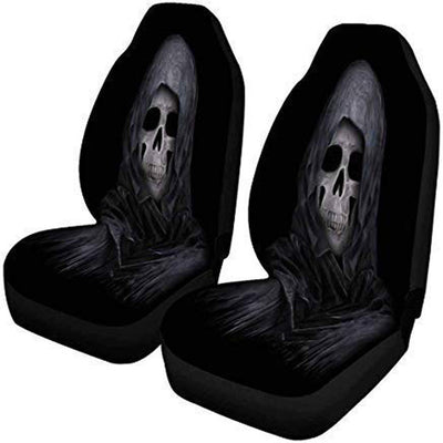 Funda Universal para Asiento de Auto con Diseño Calavera Clásico - Image 3