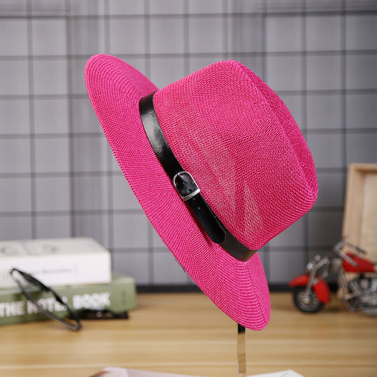 Sombrero de Paja para Hombres Adultos - Protección Solar Ideal para Otoño - Image 3