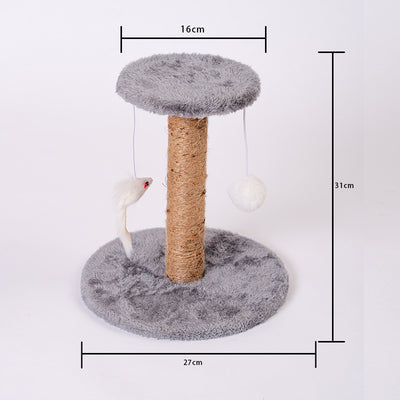 Rascador Vertical para Gatos con Torre de Juego y Nido - Image 10
