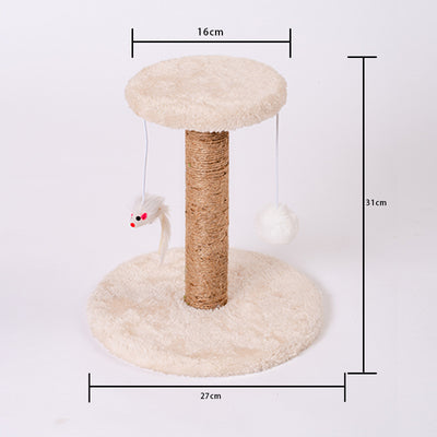 Rascador Vertical para Gatos con Torre de Juego y Nido - Image 5