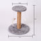 Rascador Vertical para Gatos con Torre de Juego y Nido