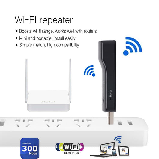 Amplificador WiFi USB 300M - Repetidor de Señal Inalámbrica - Image 14