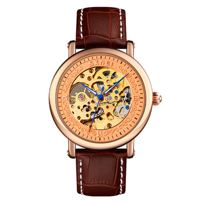 Reloj Automático Esqueleto con Movimiento Mecánico Resistente al Agua - Image 5