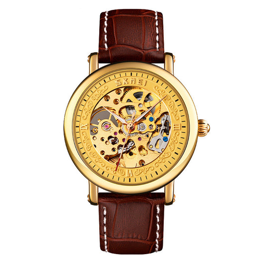 Reloj Automático Esqueleto con Movimiento Mecánico Resistente al Agua - Image 7