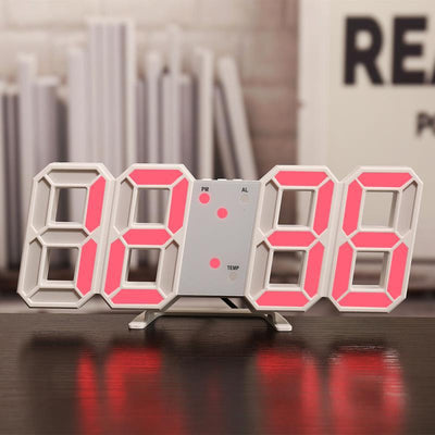 Reloj de Pared 3D Digital Silencioso con Alarma - Image 14