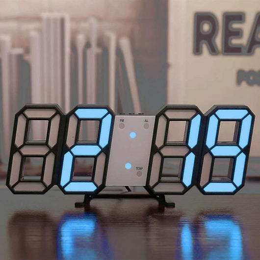 Reloj de Pared 3D Digital Silencioso con Alarma - Image 15
