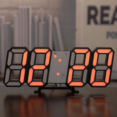 Reloj de Pared 3D Digital Silencioso con Alarma - Image 19
