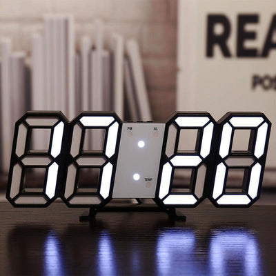 Reloj de Pared 3D Digital Silencioso con Alarma - Image 21