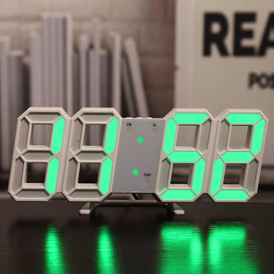 Reloj de Pared 3D Digital Silencioso con Alarma - Image 23