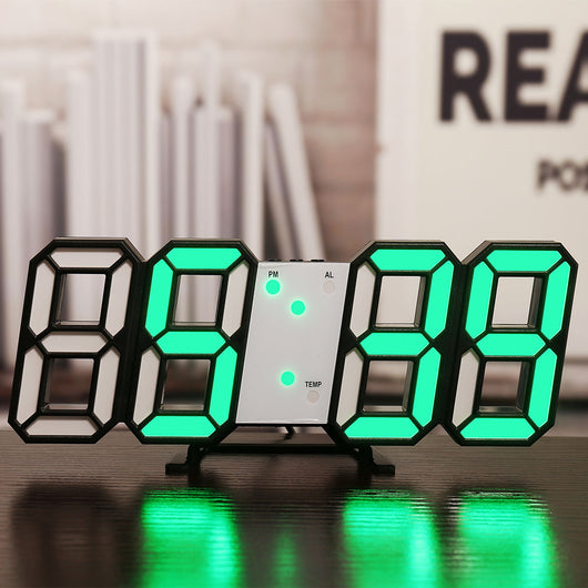 Reloj de Pared 3D Digital Silencioso con Alarma - Image 11