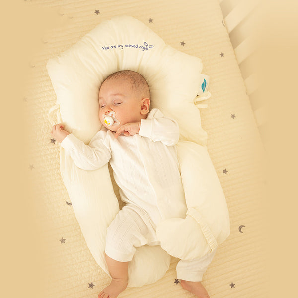 Almohada Infantil Ergonómica Anti-bacteriana para Bebés 0-3 Años